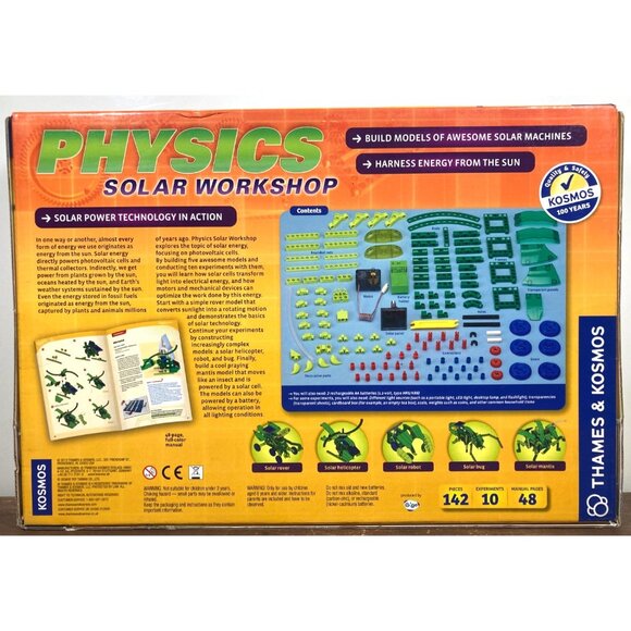 Thames & Kosmos Physics Solar Workshop Science Experiment Kit BRAND NEW SEALED - Picture 2 of 3